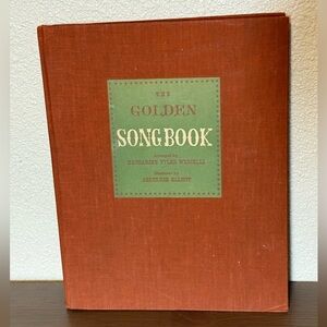 Antique The Golden Songbook by Katharine Tyler Wessells 1945